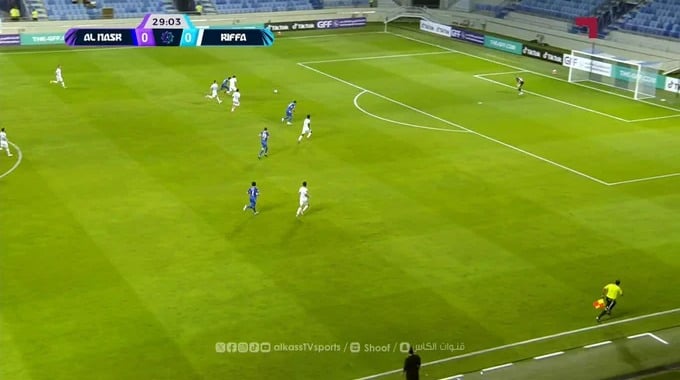 أهداف المباراة النصر - الرفاع