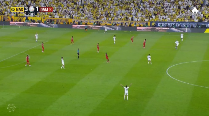 But Cristiano Ronaldo Pour l’équipe Al Nassr FC Contre Damac FC à la minute 81