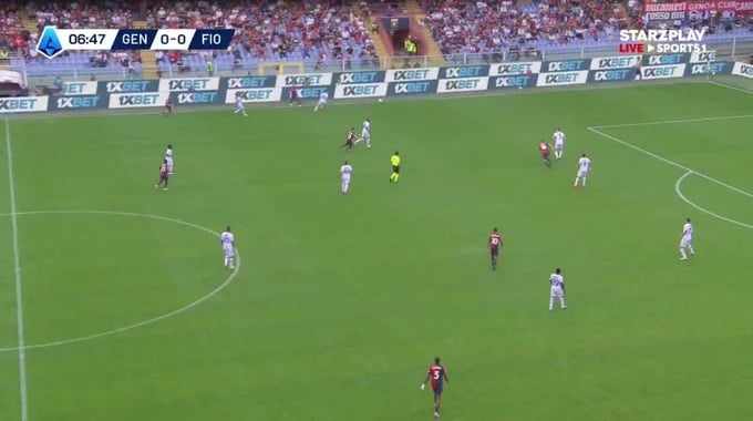 Buts du match Genoa - Fiorentina