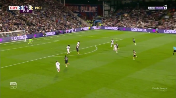 Goal Erling Haaland For Team Man City Against Crystal Palace minute 85
