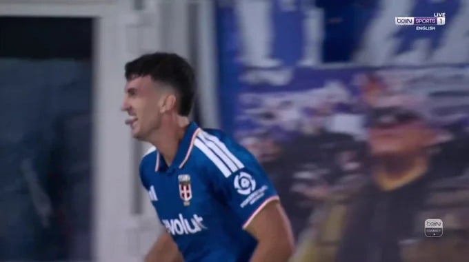 Goal Jacobo Ramón For Team Como Against Man United minute 76