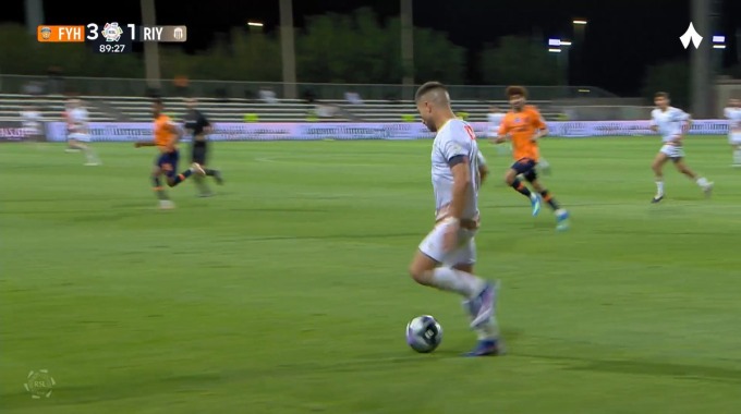 But Mamadou Sylla Pour l’équipe Al Riyadh Contre Al Feiha à la minute 90