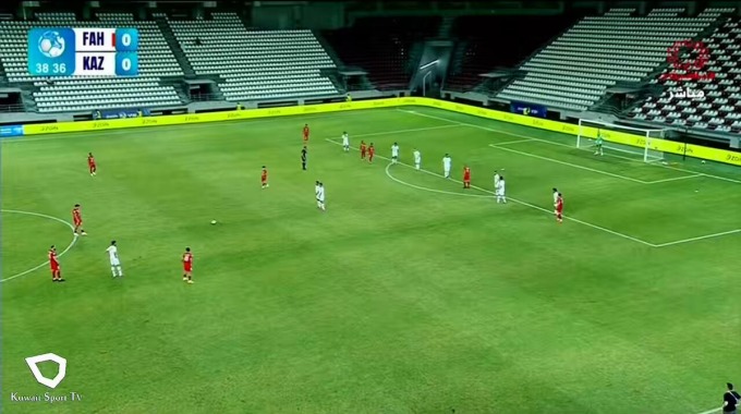 But Shabaib Al-Khaldi Pour l’équipe Kazma Contre Al-Fahaheel à la minute 80