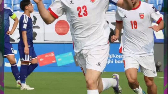 Goal Ali Al-Azaizeh For Team Jordan U23 Against Japan U23 minute 30