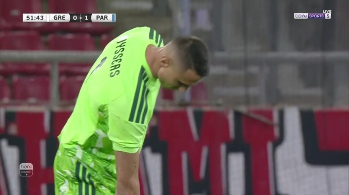 Goal Diego Gómez For Team Paraguay Against Greece minute 52