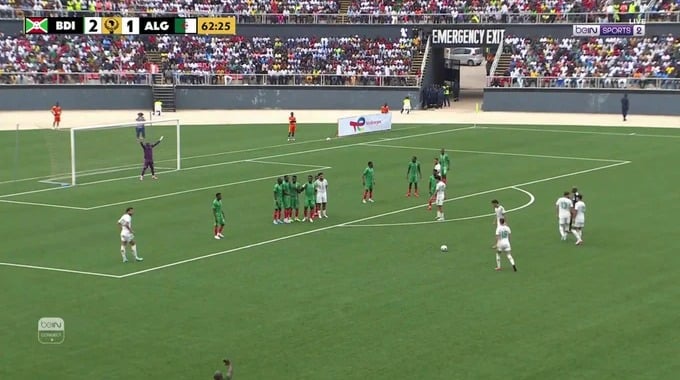 Goal Adil Boulbina For Team Algeria Against Burundi minute 64