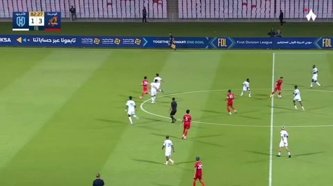 But Dino Halilovic Pour l’équipe Al-Wehda Contre Al-Okhdood à la minute 83