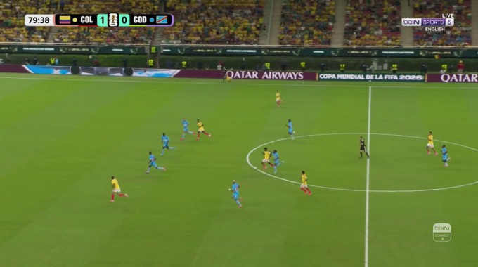 Cancel Goal Luis Díaz For Team Colombia Against DR Congo minute 81