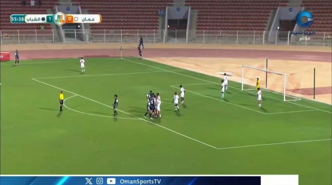 Goal Khalid Al-Braiki For Team Al Shabab Against Oman FC minute 57