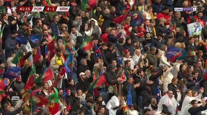 Goal João Neves For Team Portugal Against Armenia minute 41