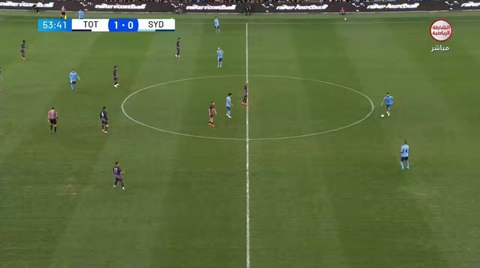Gol Takahiro Sekine Para el equipo Sydney FC Contra Tottenham en el minuto 55