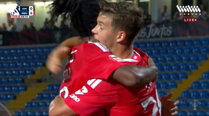 Own Goal Lawrence Ofori For Team Casa Pia Against SL Benfica minute 58