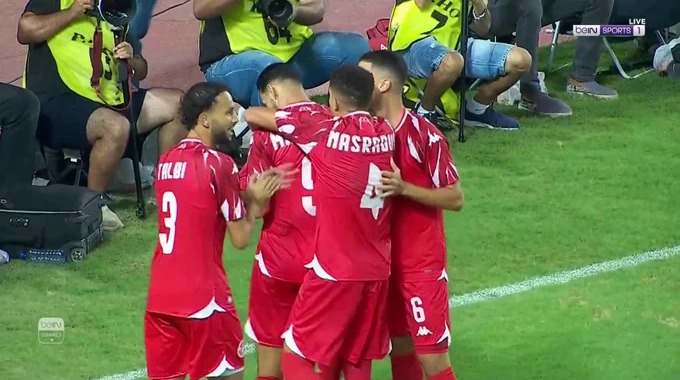 But Hazem Mastouri Pour l’équipe la Tunisie Contre Botswana à la minute 49