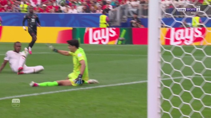 Miss Goal Tani Oluwaseyi For Team Canada Against Morocco minute 11