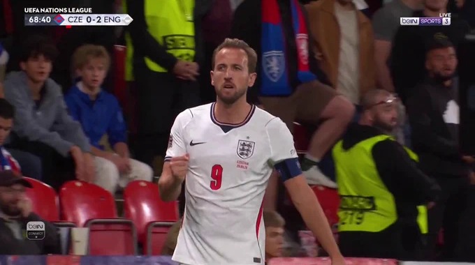 Goal Harry Kane For Team England Against Czechia minute 69