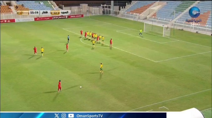 But Mohammed Al-Mahri Pour l’équipe Dhofar Contre Al-Seeb à la minute 57