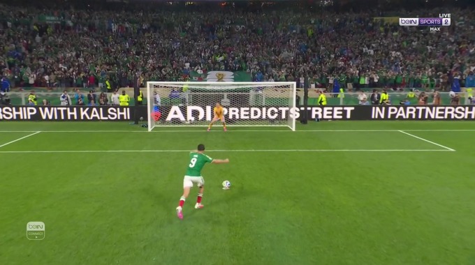 Penalty Raúl Jiménez For Team Mexico Against England minute 69