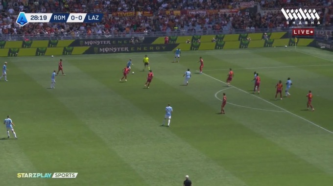 Cancel Goal Boulaye Dia For Team Lazio Against Roma minute 29