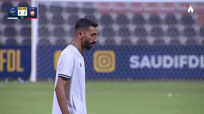 Goal Abdullah Al-Yousef For Team Hajer Against Al-Raed minute 84