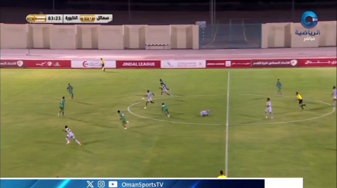 Goal John-Paul Rochford For Team Al-Khaburah Against Samail SC minute 85