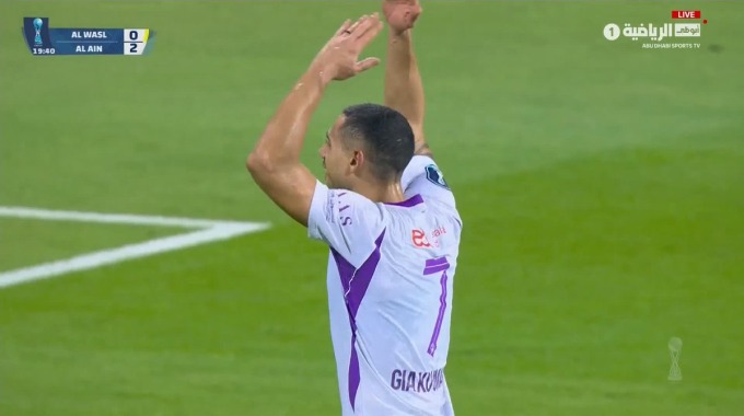 But Georgios Giakoumakis Pour l’équipe Al-Ain Contre Al-Wasl à la minute 20