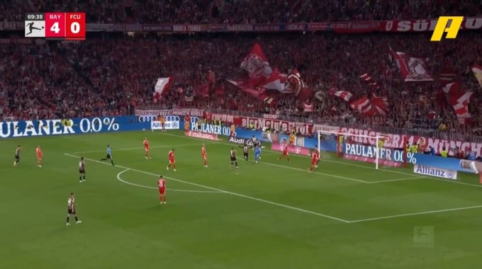 Goal Ismael Saibari For Team FC Bayern Against Union Berlin minute 70