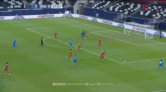 Goal Abdoulaye Traoré For Team Al-Shahania Against Al-Shamal minute 59