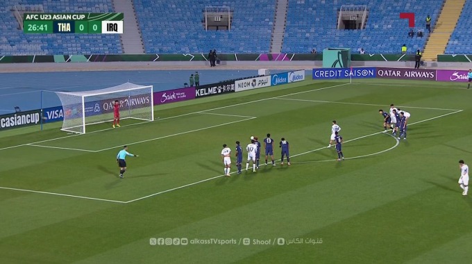 Match Goals Thailand U23 - Iraq U23