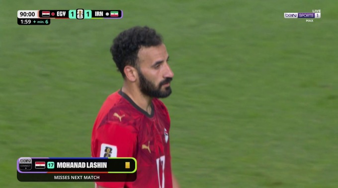 Cancel Goal Shoja Khalilzadeh For Team Iran Against Egypt minute 90