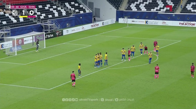 But Francesco Antonucci Pour l’équipe Al-Shahania Contre Al-Gharafa à la minute 90