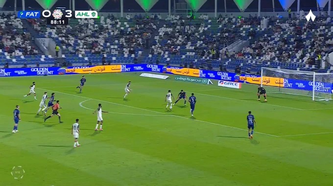 هدف زياد الجهني لفريق الأهلي بمواجهة الفتح بالدقيقة 89