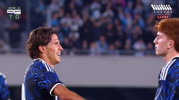 Goal Giuliano Simeone For Team Argentina Against Burkina Faso minute 90