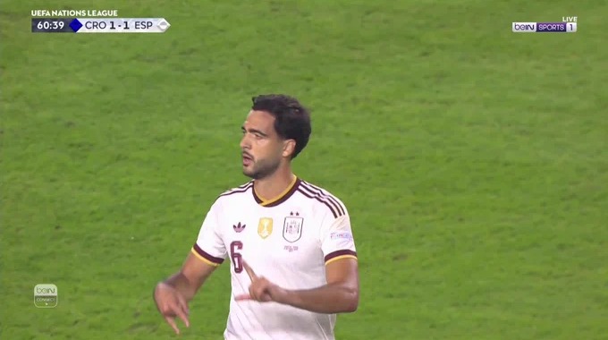 Goal Mikel Merino For Team Spain Against Croatia minute 61