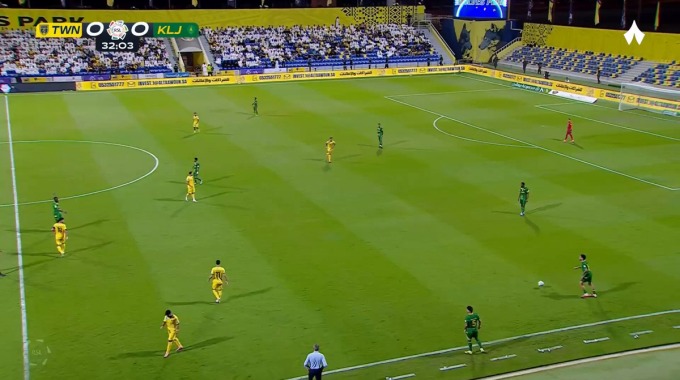 Cancel Goal Saleh Al-Amri For Team Al Khaleej Against Al-Taawoun minute 33