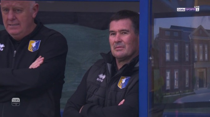 But Will Evans Pour l’équipe Mansfield Town Contre Arsenal à la minute 50