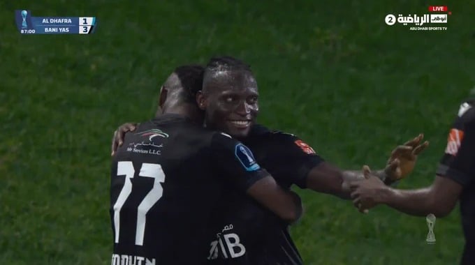 But Alhassan Koroma Pour l’équipe Baniyas Contre Al-Dhafra à la minute 87
