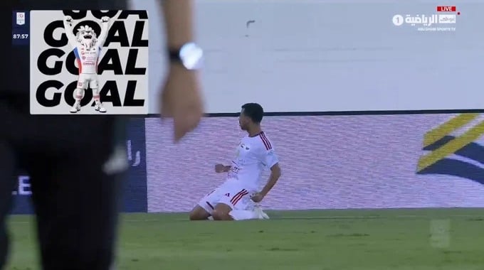 هدف حارب سهيل لفريق الشارقة بمواجهة عجمان بالدقيقة 89