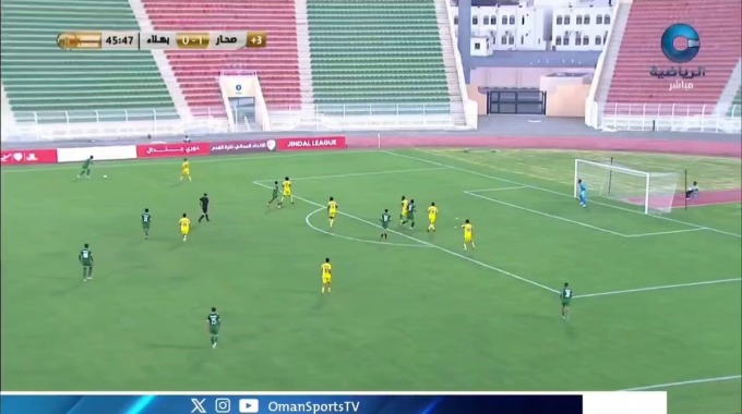 Goal Abdulsalam Al-Shukaili For Team Bahla Against Sohar minute 45