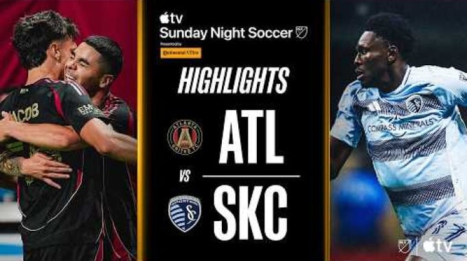 Temps forts du match Atlanta United - Sporting Kansas City