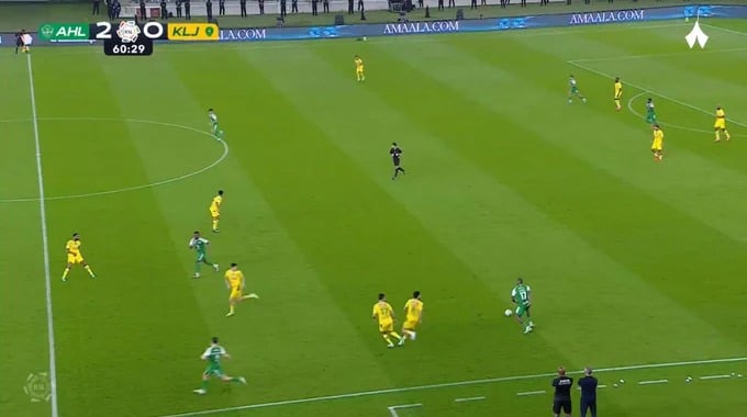 Goal Francisco Trincão For Team Al-Ahli Against Al Khaleej minute 61