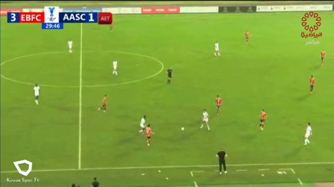 Goal David Lalhlansanga For Team East Bengal FC Against Al-Arabi minute 120