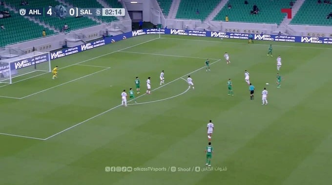 Own Goal Ibrahim Majed For Team Al-Sailiya Against Al-Ahli minute 83