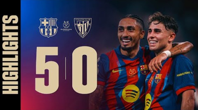 Resumen del partido Barcelona - A.Bilbao