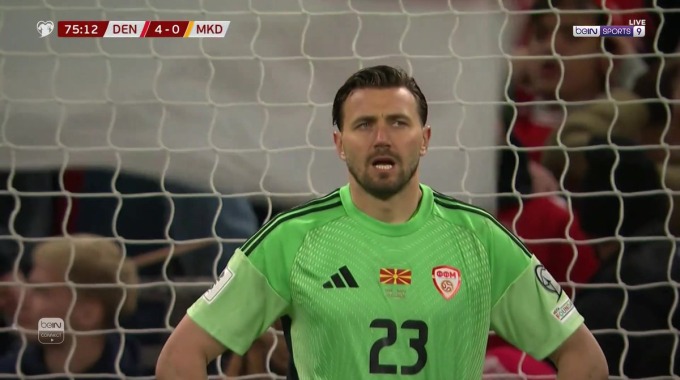 Goal Christian Nørgaard For Team Denmark Against North Macedonia minute 75