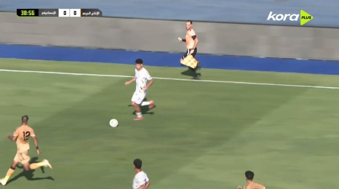 But Ali El Malawany Pour l’équipe Ismaily SC Contre El Harby à la minute 40