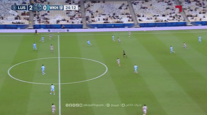 Cancel Goal Rodrigo For Team Lusail SC Against Al-Wakrah minute 27