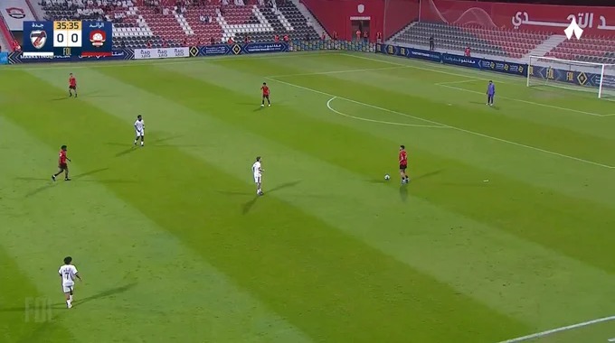 Goal Khaled Narey For Team Al-Raed Against Jeddah minute 36