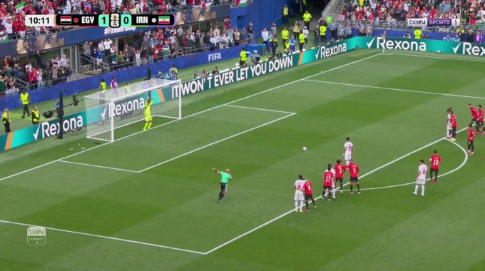 Miss Penalty Mehdi Taremi For Team Iran Against Egypt minute 11