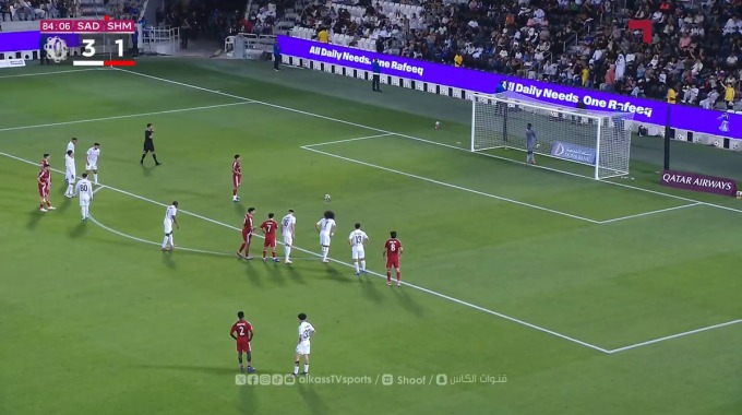ضربة جزاء جيسون موريلو لفريق الشمال بمواجهة السد بالدقيقة 85