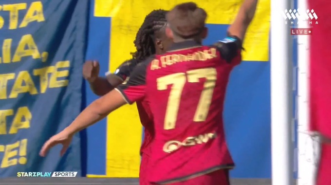 But Richie Sagrado Pour l’équipe Venezia Contre Frosinone à la minute 74